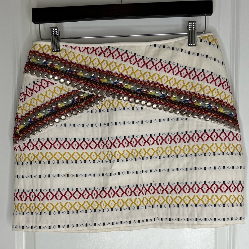 BCBGMaxazria multicolor skirt
